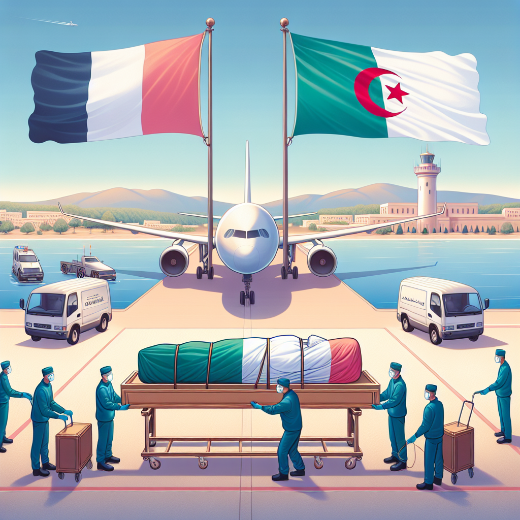 Assurance rapatriement corps vers l'Algérie depuis la France